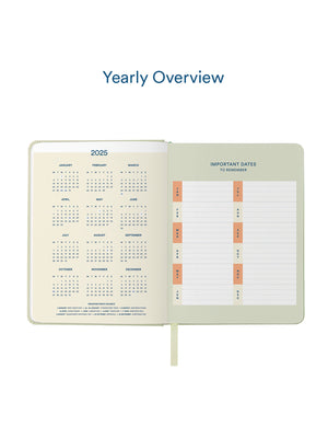 2025 Personal Planner in Matcha (Green)